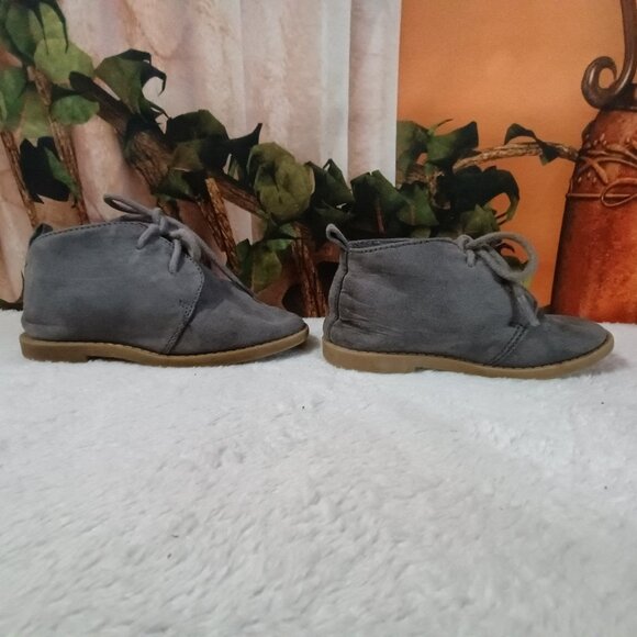 Kids Old Navy Toddler Sz 7 Grey S TB DESERT BO Chukka Boots - Picture 6 of 7